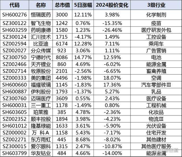 揭秘A50股票成分股，中國(guó)股市的重要支柱企業(yè)有哪些？